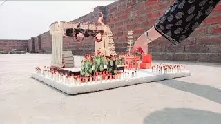 How to Make Match House Fire at Home - Match Stick House