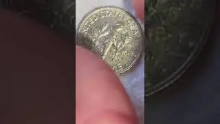 2020 D Roosevelt dime &ndash; the mint mark D represents the Denver mint ￼