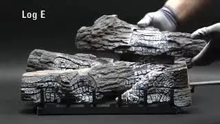 Empire Super Stacked Wildwood Log Set Assembly | How to Install Empire Gas Logs