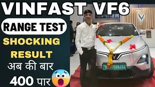 VinFast VF 6 EV Range Test 🔥 Real World Mileage | Shocked Result 😱⚡