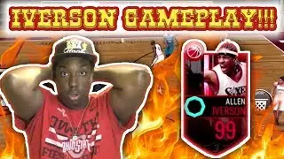 NEW SUMMER COURTS MASTER ALLEN IVERSON REVIEW + GAMEPLAY!!! CRAZY MIDRANGE SHOT!!!