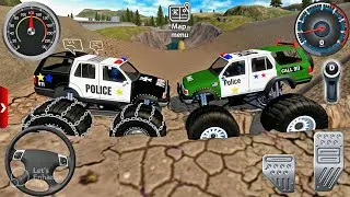 Police Monster Truck Impossible Driver #2   Car Extreme Racing Android Gameplay