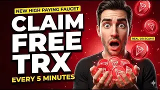 Free TRX Faucet 2025 💰 | High Paying Tron Faucet (Hourly Claims)