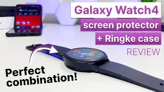 REVIEW: Ringke case & screen protector for Galaxy Watch4 — A perfect combo!