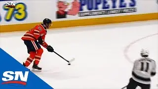 Oilers' Ryan Nugent-Hopkins With Hot Stick Records First Period Hat Trick