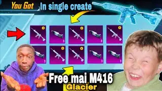 How To Get M416 Glacier in PUBG Mobile Trick To Get M416 Glacier Skin PUBG CrateOpening Tricks