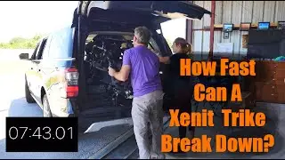 Fly Product Xenit Tandem Paramotor Trike -  In your SUV under 10 minutes!