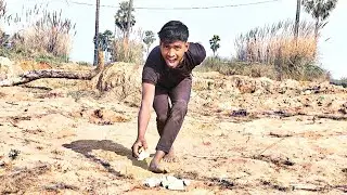 1 Minute Me 10 Pathar Ko Ek Gol Se Dusra Gol Me Dalna 😱 | Imposible Accuracy Challenge 