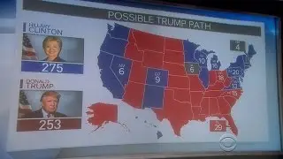 Where do Trump and Clinton stand in battleground states?