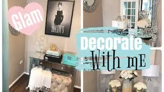 ГЛАМУРНЫЙ ДЕКОР ДЛЯ КОНСОЛЬНОГО СТОЛА|ДЕКОРИРУЙТЕ ВМЕСТЕ СО МНОЙ|CHELLESGLAMHOME