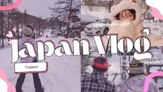 Japan mini vlog | Nagano, Winter, Ski ❄️🎿