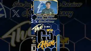The Journey For San Jose State Wide Receiver Danny Scudero #sanjosestate  #g5hive #shorts