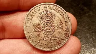 1948 2 SHILLINGS Coin TRUE VALUE + MINTAGE FIGURES