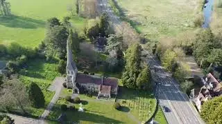 Hunton Bridge Watford, flying over A41 Watford to Hemel Hempstead. Dji mini se (Drogon).