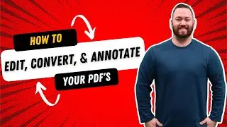 A Tool That Edits, Converts,  & Annotates PDF's