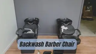 Polar Aurora New Backwash Barber Chair ABS Plastic Shampoo Bowl Sink