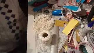 Un d&eacute;but  napperon 