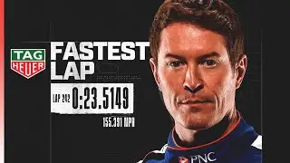 Scott Dixon sets FASTEST lap in Race 2 at Milwaukee Mile | TAG Heuer | INDYCAR