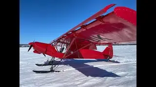 STOL Super Cub Skiplane
