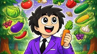 I Survived Using ONLY Vegetables In 99 Nights in the Forest!