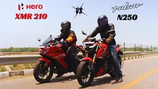 Pulsar N250 vs Karizma XMR 210 (2024) | Which one more fast ⚡