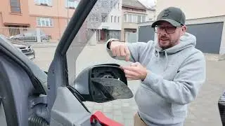 How To Replace Wing Mirror Covers On VW Transporter T5 to T6.1