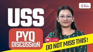 USS EXAM | PREVIOUS YEAR QUESTION PAPER DISCUSSION | LIVE | CC PLUS