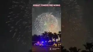 Fire Works at Kuwait Towers #kuwaitcity #kuwaittowers #kuwaitlife #fireworks #kuwait