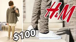 THE $100 H&M OUTFIT CHALLENGE FOR FALL!!