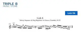 10 Funk Licks in Minor One Chord - 1