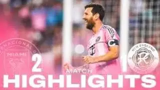 Inter Miami CF 2:1 New England Revolution. Messi all time best.