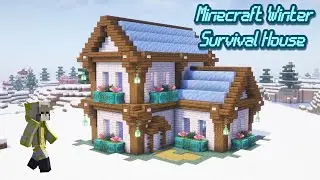 Minecraft | How To Build Simple Pale Oak House [ Tutorial ]