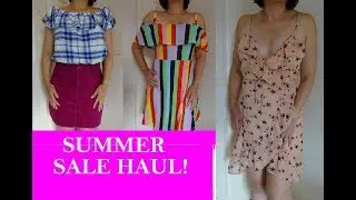 ASOS TRY ON Summer Sale Haul SIZE 12-14 Topshop, ISawItFirst, River Island