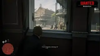 Red dead redemption 2 Saint Deinis Robbery Hosea and Lenny death scene