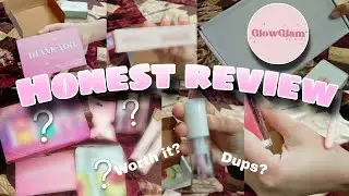Honest Review of my makeup haul from GlowGlam by mimi || Life with Laiba
