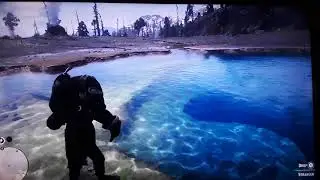 Red Dead Redemption 2 Throwing A Guy In A Geyser