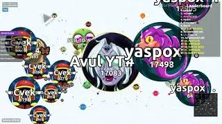 AGAR.IO SERVER TAKEOVER WITH BOTS #609 || OP-BOTS.COM