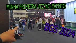 MINHA PRIMEIRA VEZ NO EVENTO DA BGS EM 2024