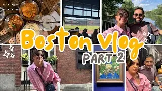 Boston Vlog | Part 2: Harvard, Museum of Art  ve Fenway Park 🌆