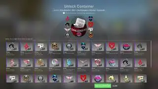 Unboxing 15 new 2021 Stockholm major sticker (pink unboxing)