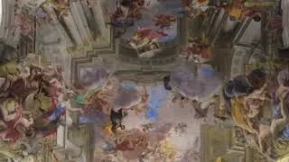 The Church of St. Ignatius of Loyola at Campus Martius - Rome Italy - ECTV
