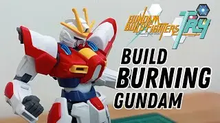 GUNDAM KOK BELADIRI!!! HG Build Burning Gundam - Review Gundam Indonesia