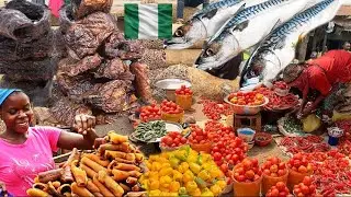 What N50k: $37.20 buys in a Lagos Nigerian market/ Cost of Food in Lagos Nigeria 🇳🇬 