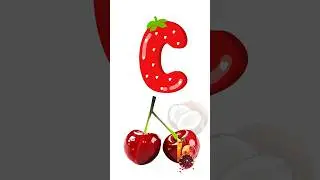 Letter C Learning Song 🎶 | C for Coconut 🥥 C for cherry🍒 | ABC for Toddlers