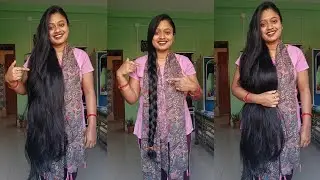 Long hair single braid/Long hair beauty queen