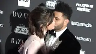 Selena Gomez & The Weeknd Kiss At Harper’s BAZAAR Icons Party In New York 9/8/2017