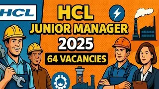  Hindustan Copper Limited (HCL) సంస్థలో Junior Manager (E0 Grade) l 64 vacancies | pay scale details