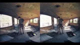Lucia Denvile in the old train - trailer - BravoSexy videos from Bravo Models