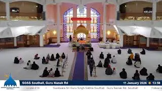 SGSS Southall, Guru Nanak Rd - Morning Livestream