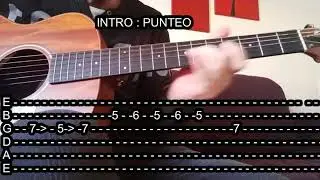 tutorial de acordes ( no quiero pensar en ese amor )